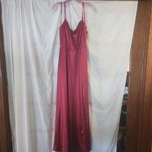 Chic Burgundy Formal Dress